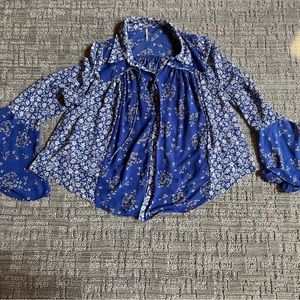 Free people size large blouse